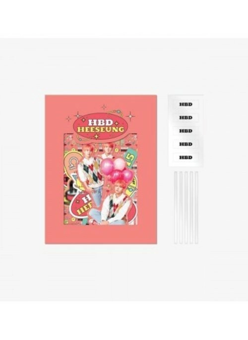 HEESEUNG Birthday Merch – Deco Sticker Set