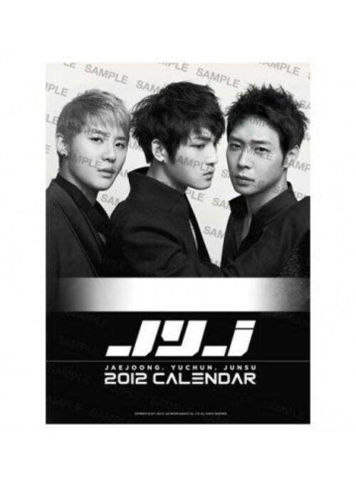 JYJ C-JES Official 2012 Wall Calendar