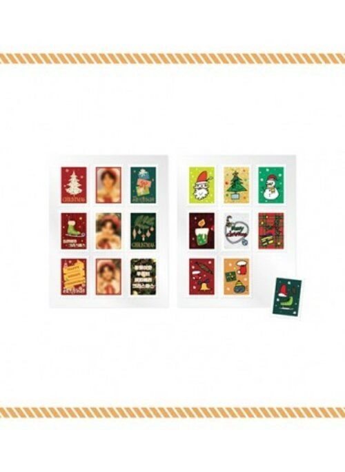 Jeong Dong Won “2nd 성탄총동원” Merch – Christmas Seal Sticker
