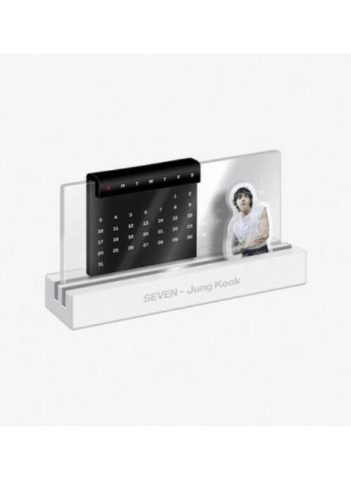 Jung Kook “Seven” Merch – Acrylic Stand Calendar