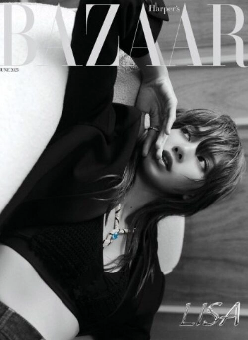 Lisa – BAZAAR KOREA Magazine June 2023 Cover Type D