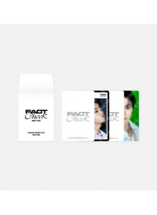 NCT 127 “Fact Check” Merch – Trading Card Set | White version