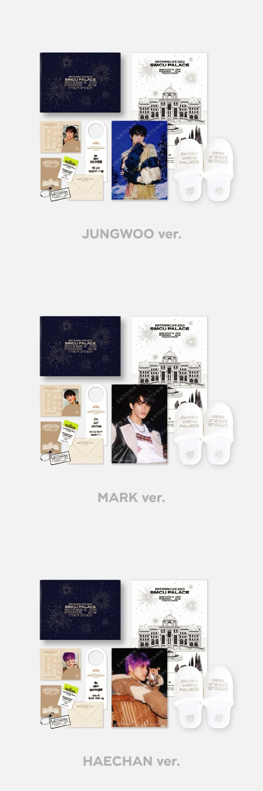 NCT 127 “SMTOWN LIVE 2023: SMCU PALACE @KWANGYA” Welcome Kit