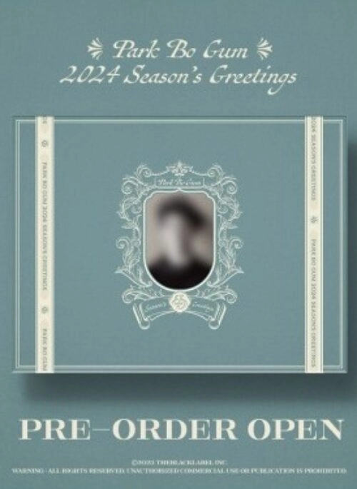 PARK BO GUM 2024 Season’s Greetings