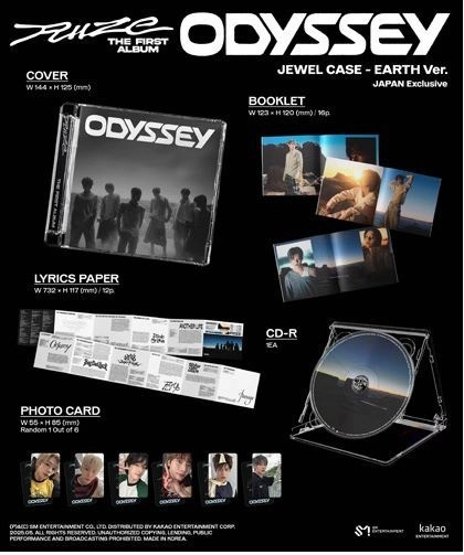 RIIZE Japan 1st Album - ODYSSEY | Jewel Case, Random version