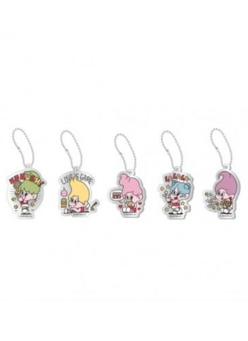 Red Velvet “Loves Good Luck Trolls” Merch – Acrylic Charm Version 2
