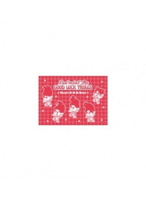 Red Velvet “Loves Good Luck Trolls” Merch – Epoxy Postcard