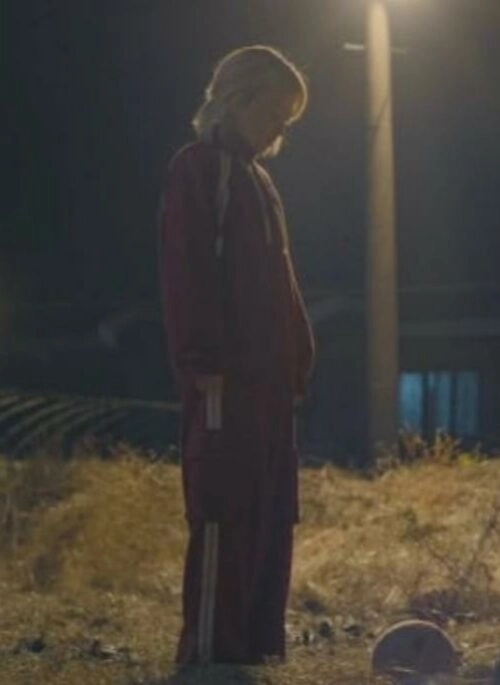 Red White Lining Side Pockets Pants | Yoo Mi Ji - Our Unwritten Seoul