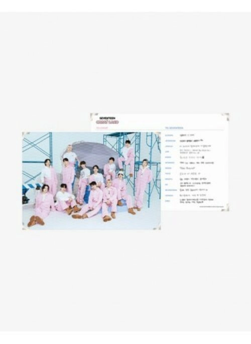 SEVENTEEN “2023 CARAT LAND” Merch – Premium Message Photo