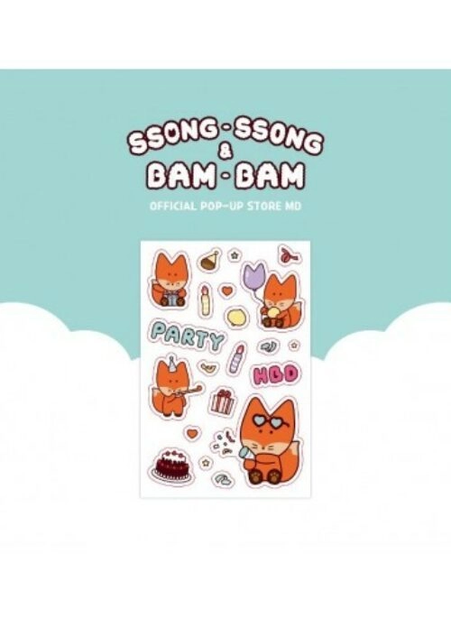SF9 Inseong “Ssong-Ssong & Bam-Bam” Merch – Diary Deco Sticker