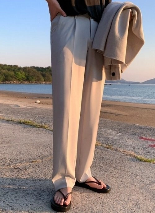 Summer Relaxed Wideleg Trousers