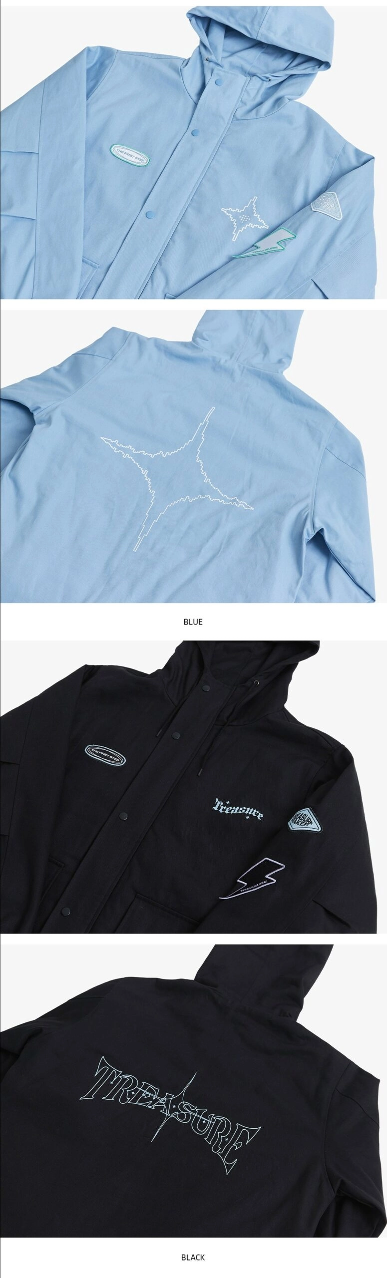 TREASURE “MMM” Merch - Zip-Up Hoodie - Fashion Chingu