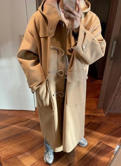 Vintage Hooded Toggle Coat
