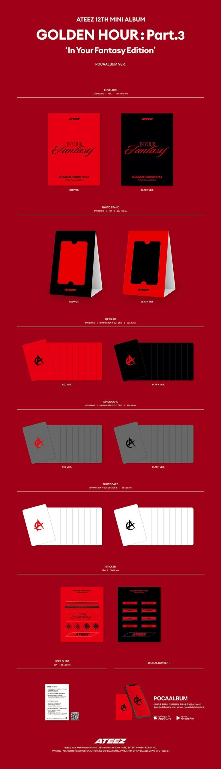 ateez　プロモアルバム　非売品　サイン入り　GOLDEN HOUR 3 Signed] ATEEZ - GOLDEN HOUR : Part.3 – hello82.shop