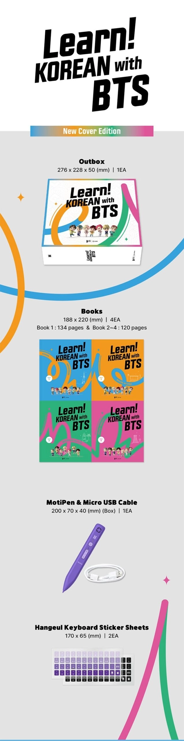 BTS “Learn! Korean With BTS” Global New Cover Edition