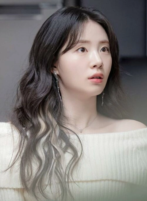 Beige Ribbed Off-Shoulders Sweater | Pyo Nam Kyung – Resident Playbook