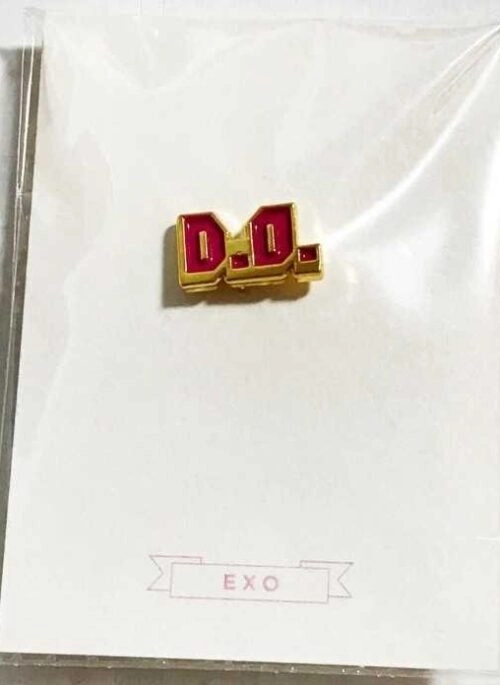 EXO Merch – DIY Name Pin : D.O.