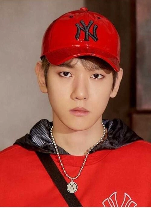 EXO x MLB New Crew - Enamel Slider Curve Control Ball Cap Red