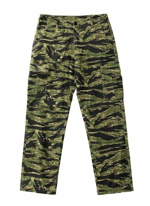 Green And Black Camouflage Pants | Karina – Aespa