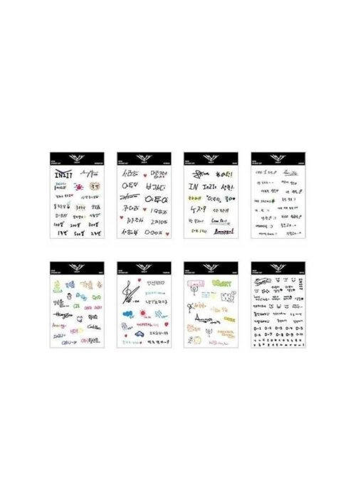 IN2IT Merch – Sticker Set