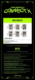 MONSTA X CONNECT X Merch - Photo Pouch Set - Fashion Chingu