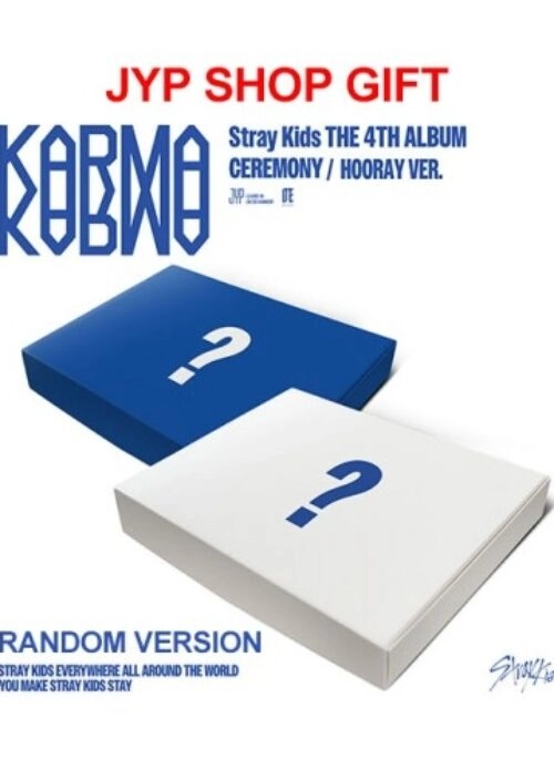 Stray Kids 4th Album – KARMA | Random version, JYP Shop Gift