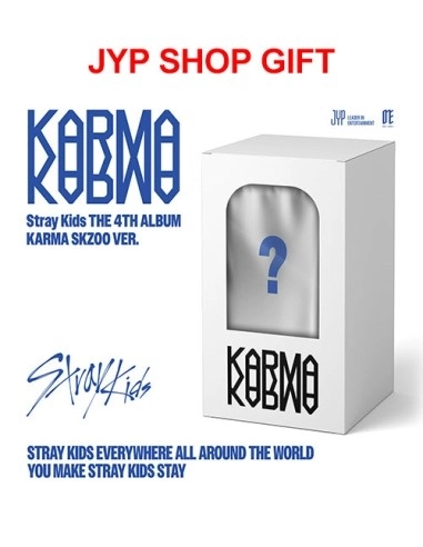 Stray Kids 4th Album - KARMA | SKZOO version, JYP Shop Gift