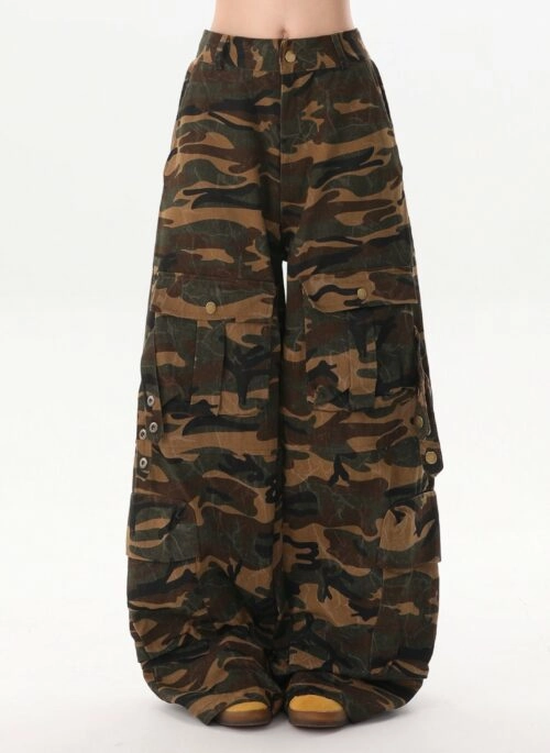 Casual Wideleg Denim Pants - Fashion Chingu