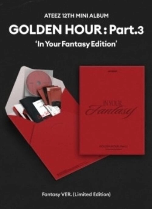 ATEEZ 12th Mini Album – GOLDEN HOUR : Part.3 ‘In Your Fantasy Edition’ | Limited edition