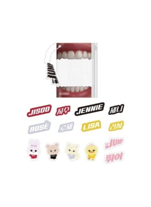 BLACKPINK “JUMP” Merch – PVC Pouch + Sticker Set