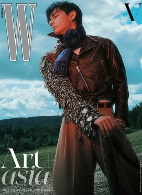 BTS V – W Korea Volume 9 Magazine September 2025 Cover Type.E