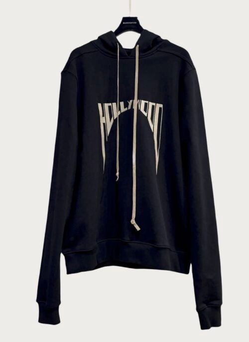 Black Distorted Hollywood Hoodie | RM – BTS