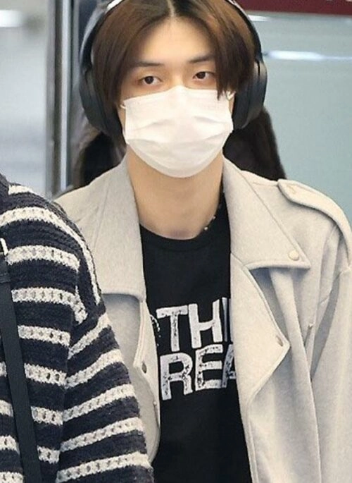 Black “Nothing Is Real” Printed T-Shirt | Yeonjun – TXT