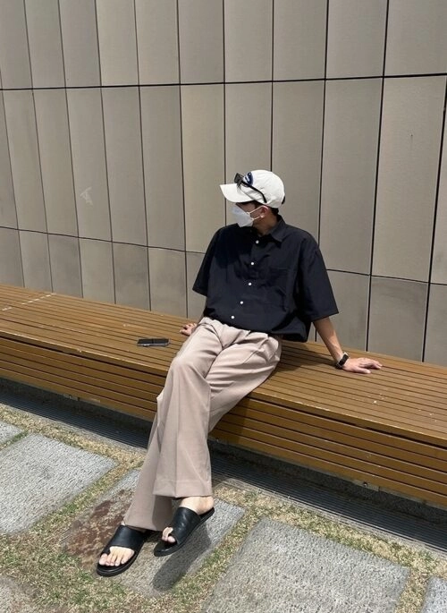 Casual Korean Style Short Sleeve Shirt