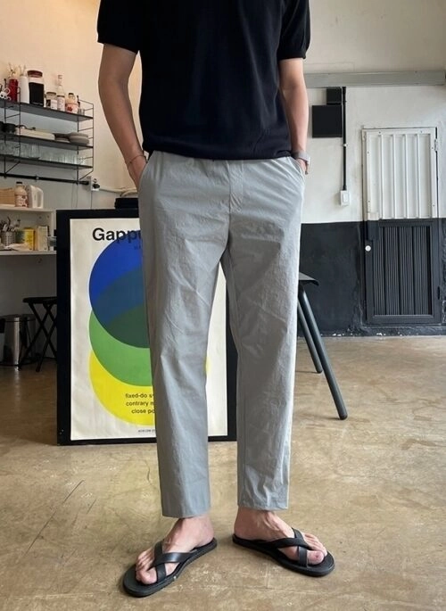 Casual Linen Wideleg Pants