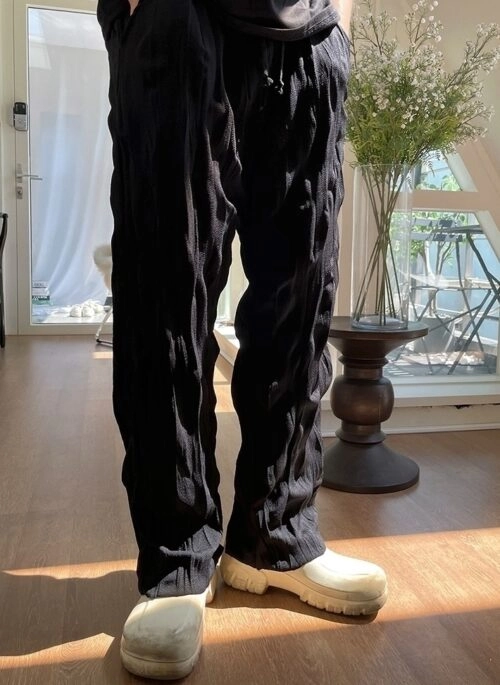 Casual Loosefit Trousers With Unique Design