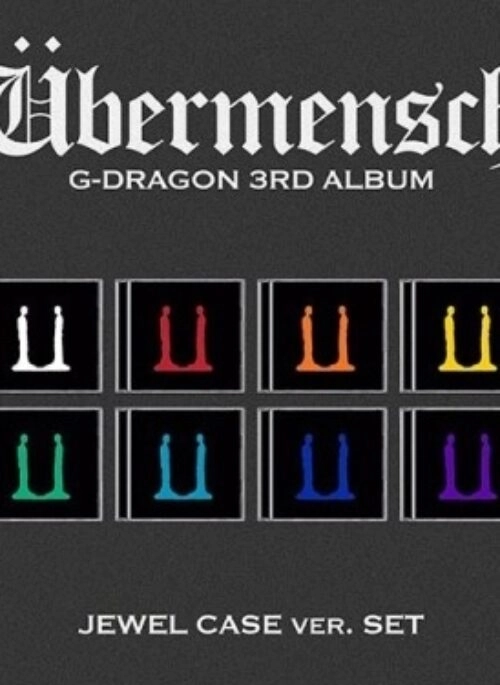 G-DRAGON 3rd Album – Übermensch | Mini Jewel Case, NFC, Random version