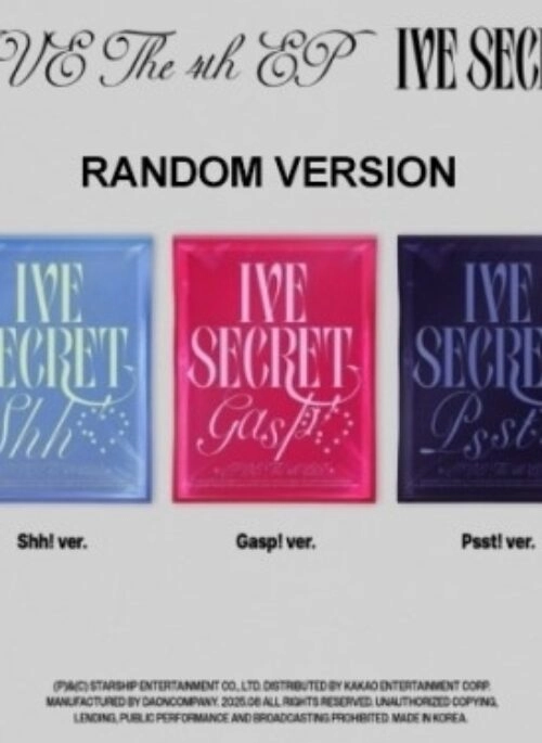 IVE 4th Mini Album – IVE SECRET | Random version