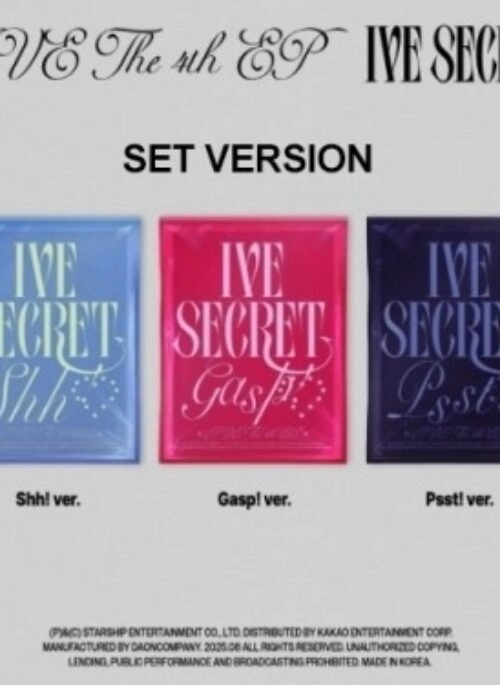 IVE 4th Mini Album – IVE SECRET | Set version