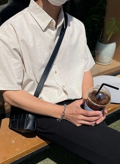 Linen Casual Short Sleeve Shirt