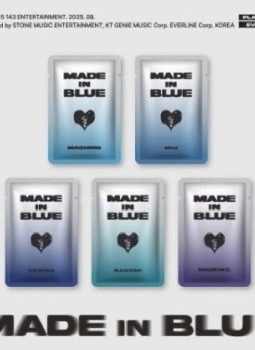 MADEIN S Single Album – MADE in BLUE | Random version
