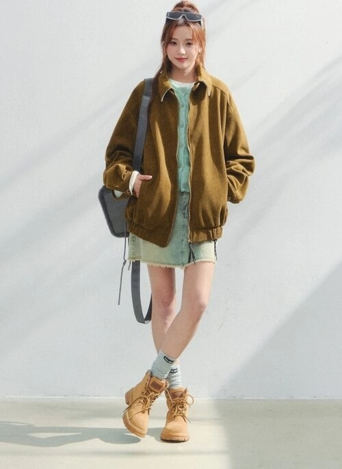 Nordic Vintage Collared Casual Jacket