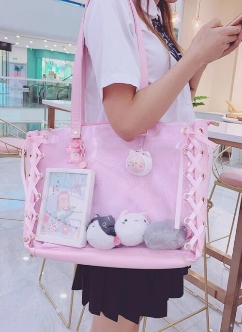 Pink Coquette Display Shoulder Bag