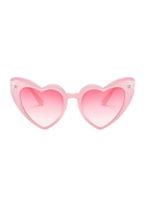 Pink Y2K Heart Sunglasses | Joy – Red Velvet