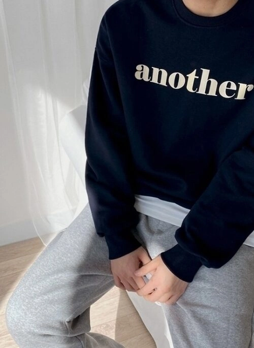 Spring Letter Print Casual Pullover Sweatshirt