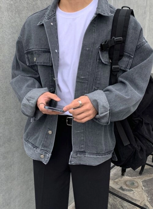 Stylish Loose Denim Jacket