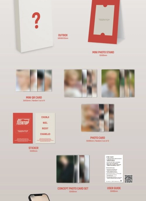 TEEN TOP Mini Album – Just 15, Just Teen Top | POCA, MINI BOX version