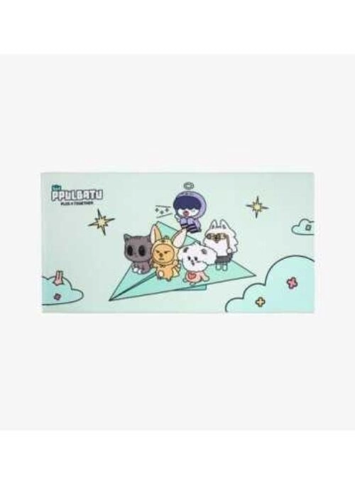 TXT PPULBATU Merch – Mint Beach Towel