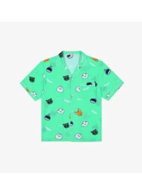 TXT PPULBATU Merch – Mint Pajama Top