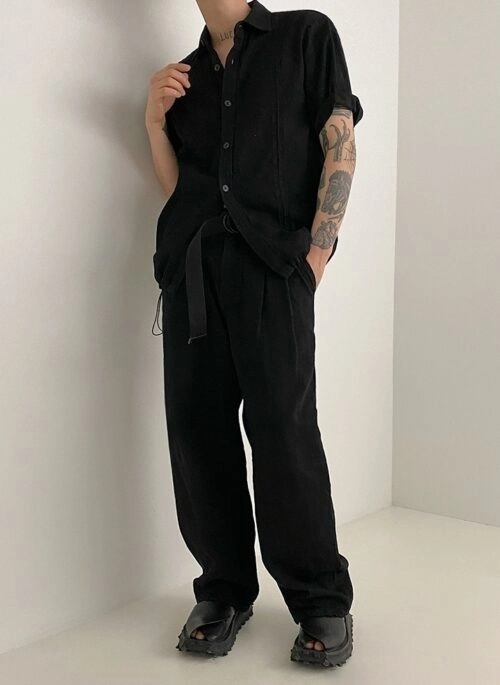 Trendy Loose Short Sleeve Shirt